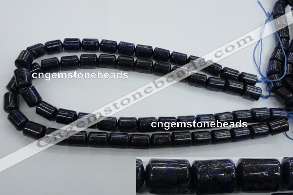 CNL888 15.5 inches 10*14mm tube natural lapis lazuli gemstone beads