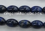 CNL895 15.5 inches 10*14mm rice natural lapis lazuli gemstone beads