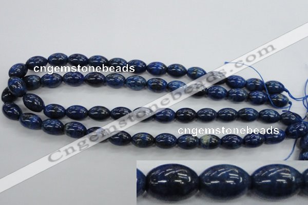 CNL895 15.5 inches 10*14mm rice natural lapis lazuli gemstone beads