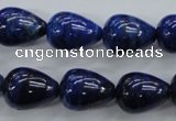 CNL902 15.5 inches 12*16mm teardrop natural lapis lazuli gemstone beads