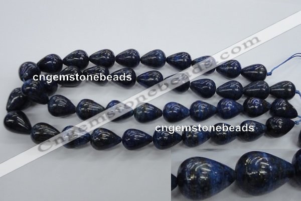 CNL904 15.5 inches 15*20mm teardrop natural lapis lazuli gemstone beads