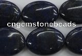 CNL945 15.5 inches 18*25mm oval natural lapis lazuli gemstone beads