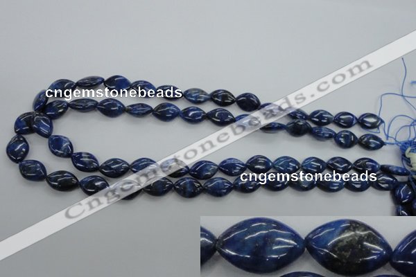 CNL951 15.5 inches 10*15mm marquise natural lapis lazuli gemstone beads