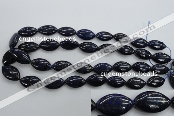 CNL953 15.5 inches 14*25mm marquise natural lapis lazuli gemstone beads