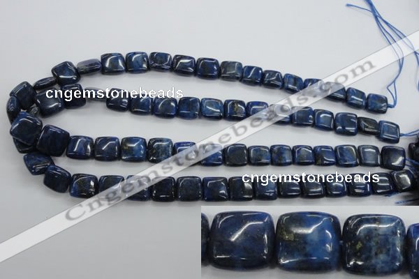 CNL962 15.5 inches 12*12mm square natural lapis lazuli gemstone beads