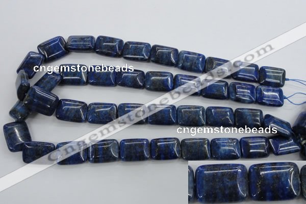 CNL975 15.5 inches 15*20mm rectangle natural lapis lazuli gemstone beads