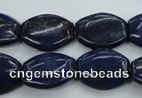CNL980 15.5 inches 16*20mm flat drum natural lapis lazuli gemstone beads