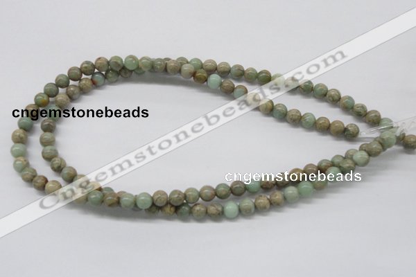 CNS01 16 inches 8mm round natural serpentine jasper beads wholesale