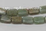 CNS18 16 inches 8*12mm rectangle natural serpentine jasper beads