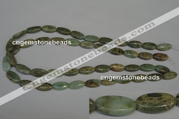 CNS216 15.5 inches 10*18mm marquise natural serpentine jasper beads