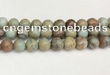 CNS336 15.5 inches 16mm round serpentine jasper beads wholesale