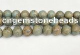 CNS337 15.5 inches 18mm round serpentine jasper beads wholesale