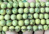 CNS363 15 inches 10mm round serpentine jasper beads wholesale