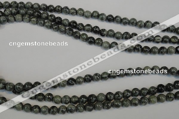 CNS401 15.5 inches 6mm round natural serpentine jasper beads