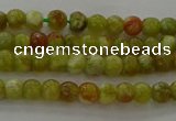 CNS599 15.5 inches 3mm round green dragon serpentine jasper beads