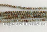 CNS700 15.5 inches 4mm round serpentine jasper beads wholesale