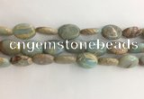 CNS726 15.5 inches 13*18mm oval serpentine jasper beads wholesale