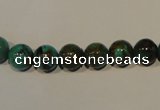 CNT104 15.5 inches 8mm round natural turquoise beads wholesale