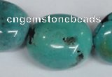 CNT15 16 inches 24-32mm nugget natural turquoise beads wholesale