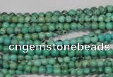 CNT201 15.5 inches 3mm round natural turquoise beads wholesale