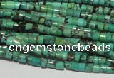 CNT216 15.5 inches 2.5*3mm heishi natural turquoise beads wholesale