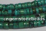 CNT219 15.5 inches 3*4mm – 4*5mm heishi natural turquoise beads