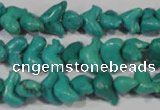 CNT231 15.5 inches 7*12mm animal natural turquoise beads wholesale