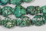 CNT248 15.5 inches 12*14mm - 15*18mm nuggets natural turquoise beads