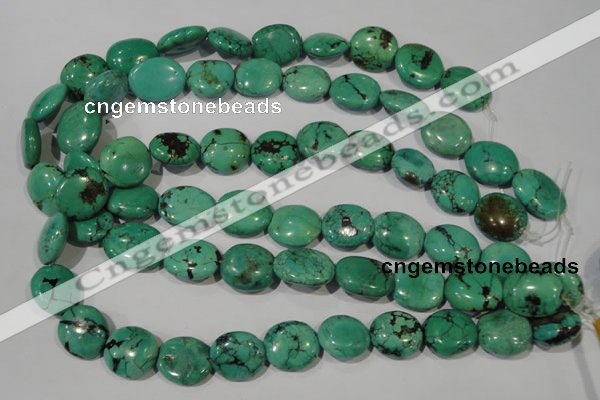 CNT266 15.5 inches 18*20mm nuggets natural turquoise beads wholesale