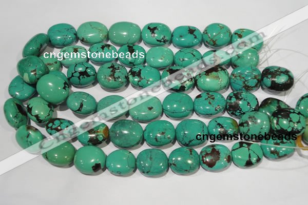 CNT268 15.5 inches 18*20mm - 22*26mm nuggets natural turquoise beads