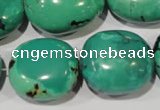 CNT269 15.5 inches 20*22mm - 26*30mm nuggets natural turquoise beads