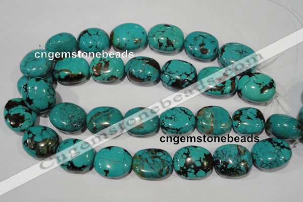 CNT271 15.5 inches 20*24mm - 25*32mm nuggets natural turquoise beads