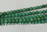 CNT350 15.5 inches 4mm round turquoise beads wholesale