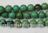 CNT352 15.5 inches 8mm round turquoise beads wholesale