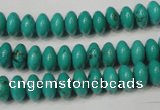 CNT361 15.5 inches 5*8mm rondelle turquoise beads wholesale