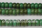 CNT365 15.5 inches 5*8mm rondelle turquoise beads wholesale