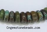 CNT505 15.5 inches 4*8mm - 6*15mm nuggets turquoise gemstone beads