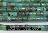 CNT524 15.5 inches 3mm - 3.5mm heishi turquoise gemstone beads