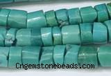 CNT531 15.5 inches 5mm - 5.5mm heishi turquoise gemstone beads