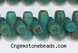 CNT535 15.5 inches 3*9mm turquoise gemstone beads
