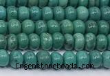 CNT542 15.5 inches 2.5*4mm - 3.5*4mm rondelle turquoise gemstone beads