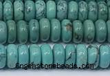 CNT543 15.5 inches 3*6mm rondelle turquoise gemstone beads