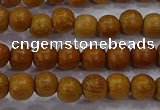 CNW02 15.5 inches 6mm round nangka wood beads wholesale