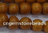 CNW04 15.5 inches 10mm round nangka wood beads wholesale