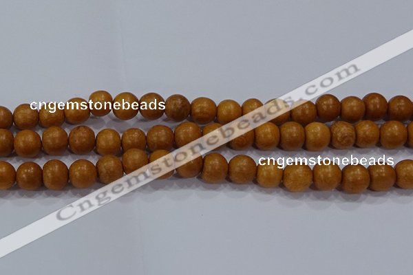 CNW04 15.5 inches 10mm round nangka wood beads wholesale