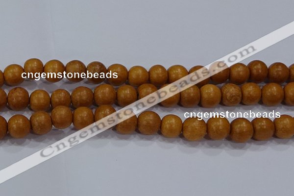 CNW05 15.5 inches 12mm round nangka wood beads wholesale