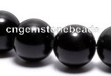 COB04 16 inches 12mm round black obsidian gemstone beads wholesale