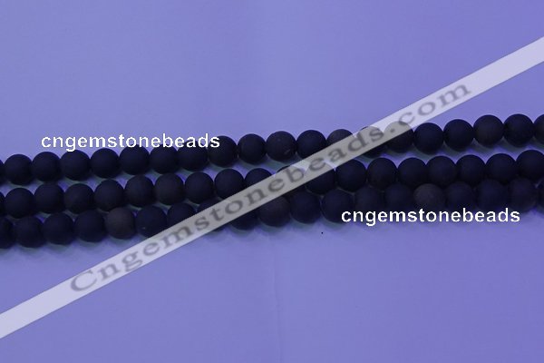 COB277 15.5 inches 4mm round matte golden obsidian beads wholesale