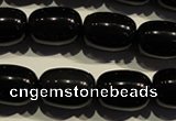 COB463 15.5 inches 12*16mm drum black obsidian beads wholesale