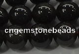 COB602 15.5 inches 10mm round ice black obsidian beads wholesale